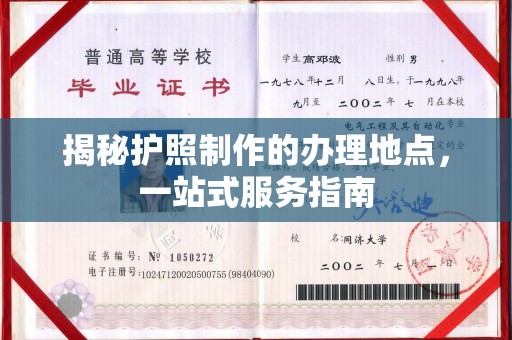 龙华揭秘护照制作的办理地点，一站式服务指南