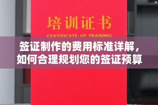 龙华签证制作的费用标准详解，如何合理规划您的签证预算